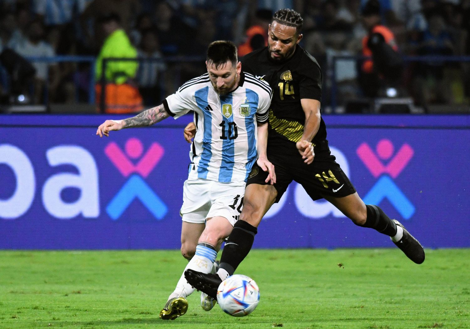 Argentina goleó a Curazao, en un festejo sin equivalencias