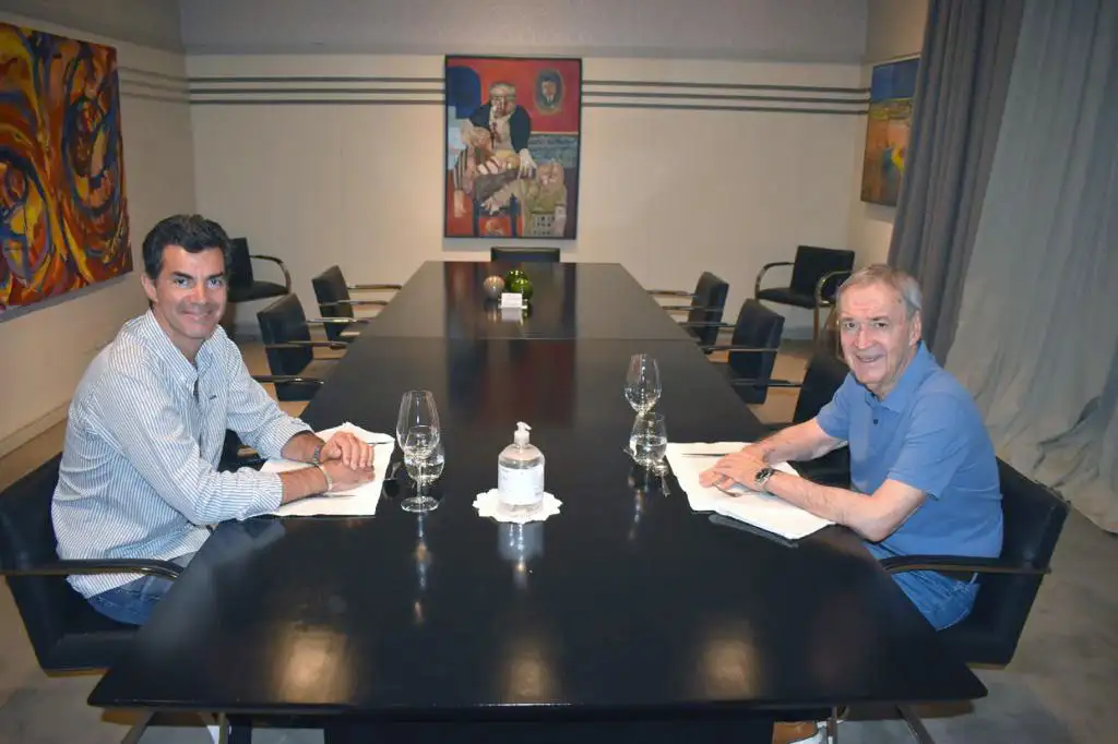 Juan Manuel Urtubey y Juan Schiaretti.