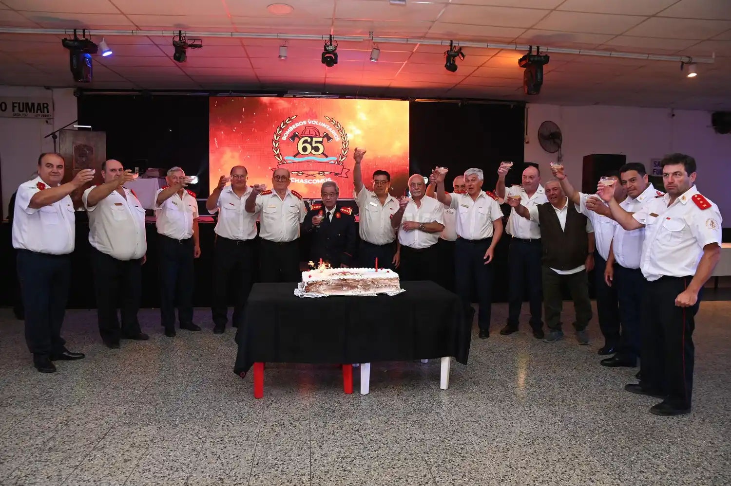 Vocación que no se retira: Chascomús homenajea a sus Bomberos en el Día de la Escuadra de Reserva