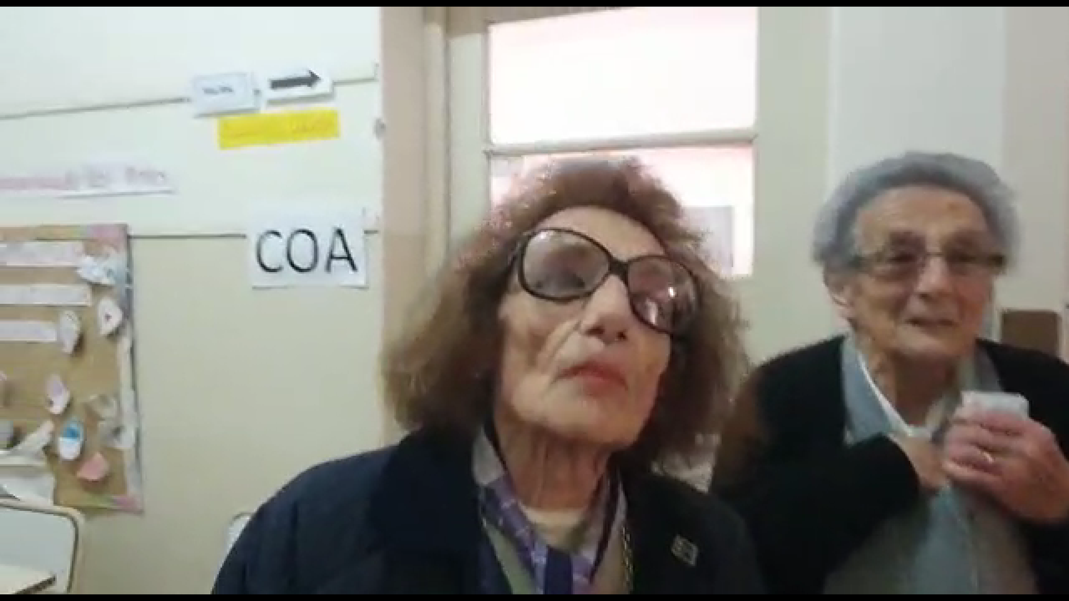 Tienen 88 y 89 años y no se quisieron perder las elecciones