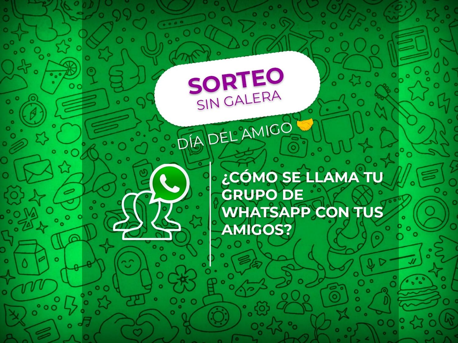 Día del Amigo: ¿cómo se llama tu grupo de WhatsApp?