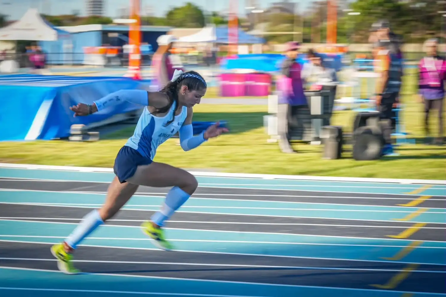 Maximiliano Pullaro inauguró el XII Campeonato Suramericano U23 de Atletismo en el CARD - 2
