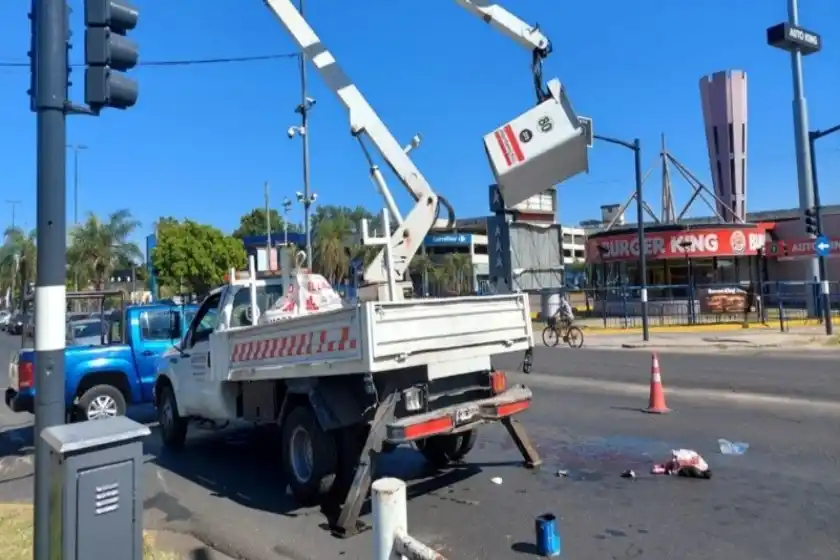 Falleció el operario que cayó de una grúa en zona noroeste