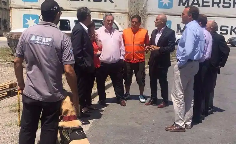 De la Torre y Gómez Centurión anunciaron medidas para intensificar controles en el puerto de Mar del Plata
