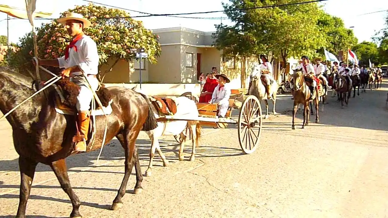 El Festival de Jineteada y Folclore de Diamante sella su edición número 46 y la ciudad festeja su cumpleaños