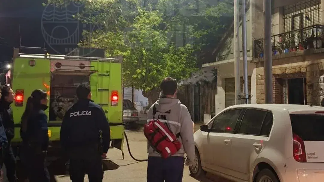 Susto, en un inmueble de calle 55 al 2200, de Necochea