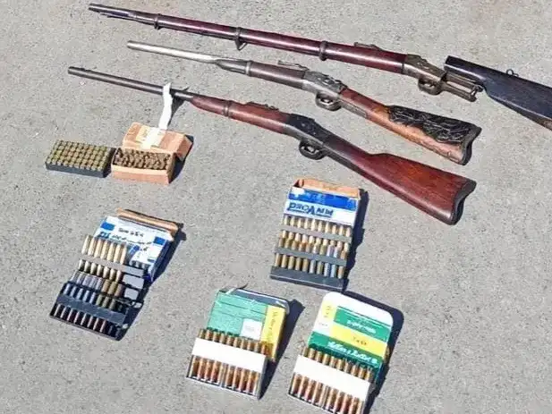 Venado Tuerto: secuestraron una camioneta, tres armas de fuego y numerosas municiones en un control sobre la Ruta 33 - 1