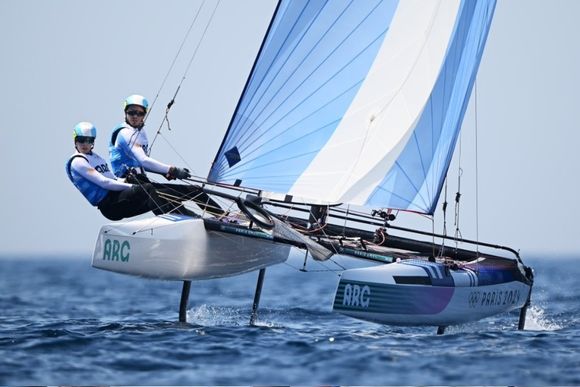 Llegó la segunda medalla argentina: Majdalani y Bosco obtuvieron la plata en vela