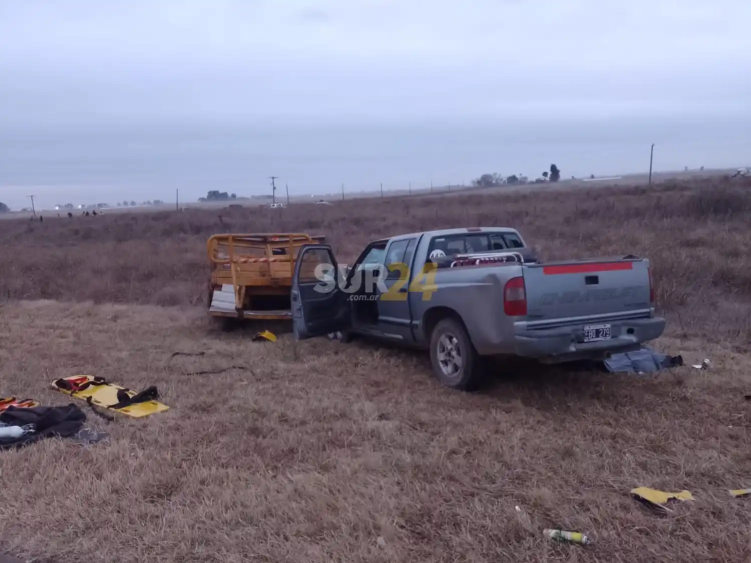 Accidente fatal en Ruta 94: el estado de salud de las tres personas hospitalizadas