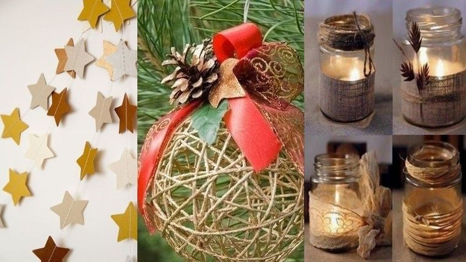 Adornos navideños para hacer en casa