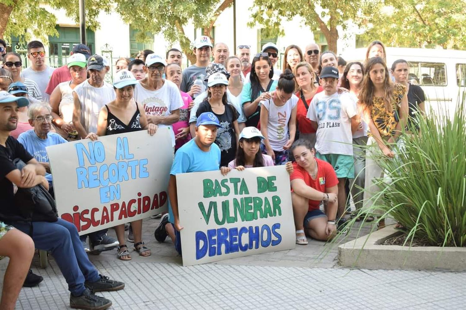 La plaza Sarmiento fue la sede del encuentro.