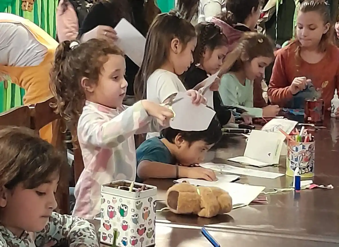 Final de actividades en la Biblioteca Cacuri por el receso escolar
