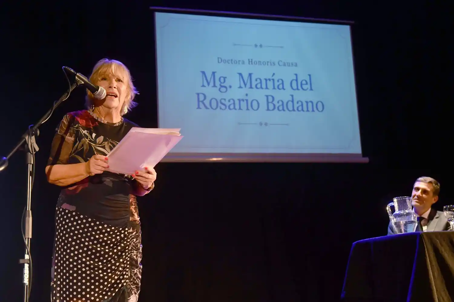 La Uader otorgó el título de Doctora Honoris Causa a Rosario Badano