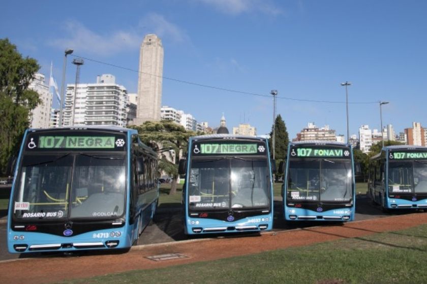 El boleto de colectivo costará 1580 pesos en Rosario.