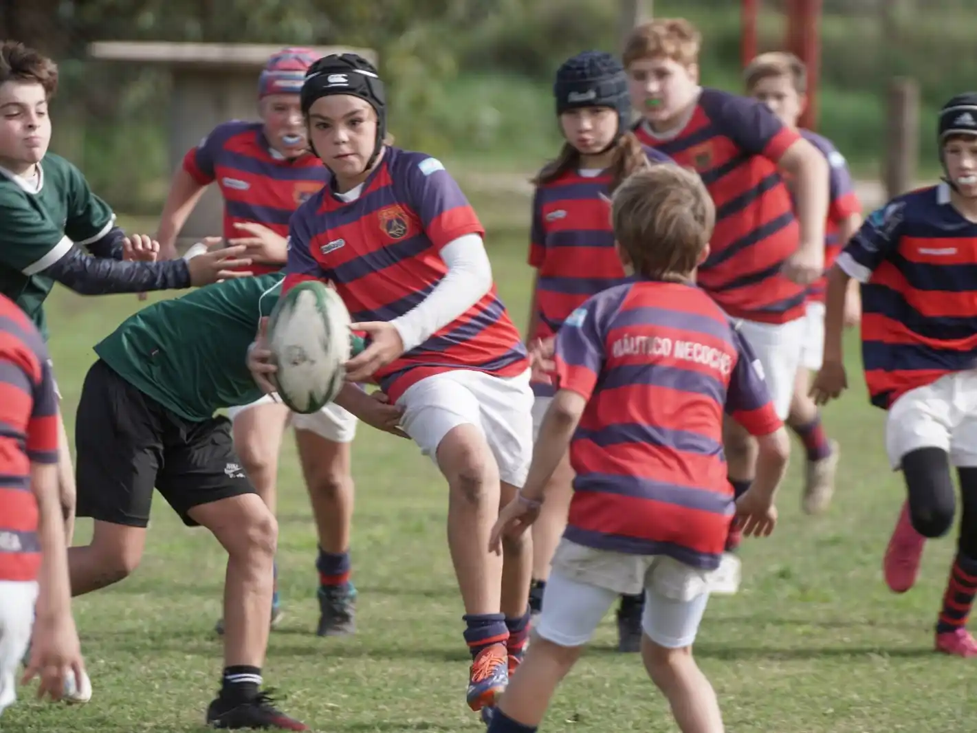 Encuentro de rugby de infantiles del Club Náutico 11