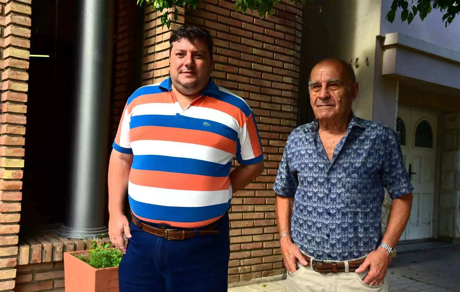 Hugo Silva y Gabriel Castagno