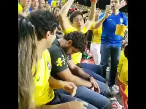 Viral: ¡se quedó dormido en la Copa América!