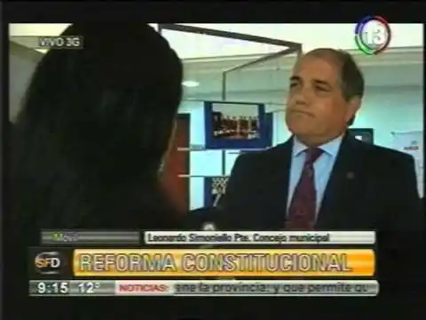 Leonardo Simoniello: “Aquí nació la Nación”