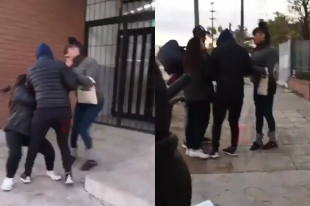 El incidente fue captado por un testigo que grabó la escena.