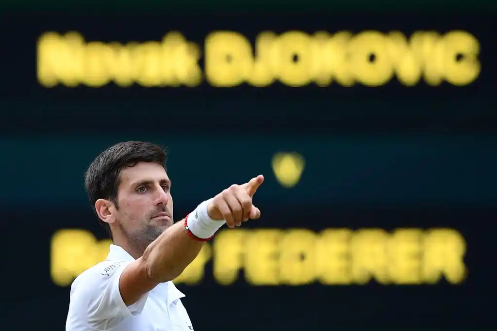 Rebasar a Federer es la gran meta de Djokovic