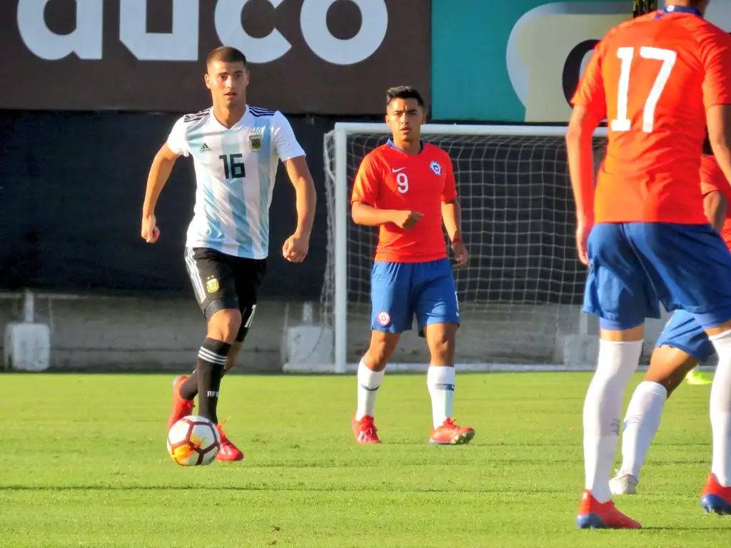 El Sub 20 venció a  Chile en un amistoso