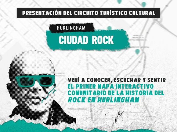 Hurlingham lanza "Ciudad Rock", un circuito turístico para recorrer la historia del rock nacional