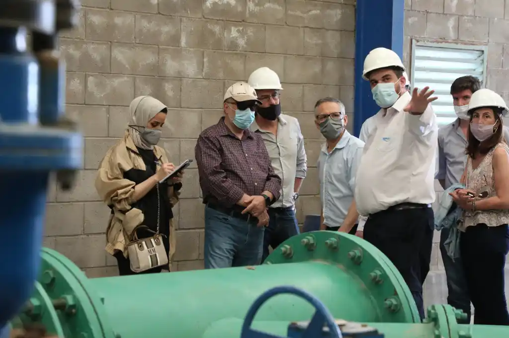 Avanzan los trabajos en la planta potabilizadora de Desvío Arijón