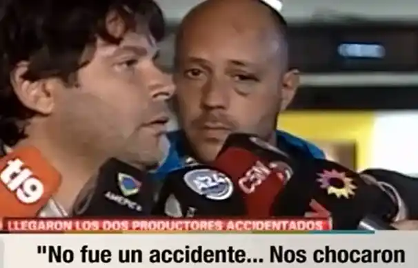 ''No fue un accidente... Nos chocaron para matarnos''