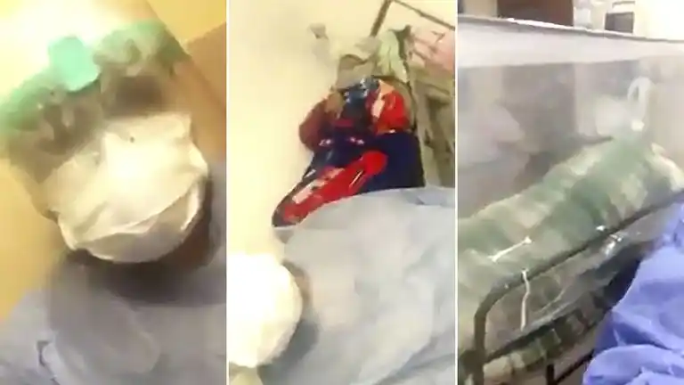 Video viral: "No hay camas, no hay oxígeno, estamos colapsados"