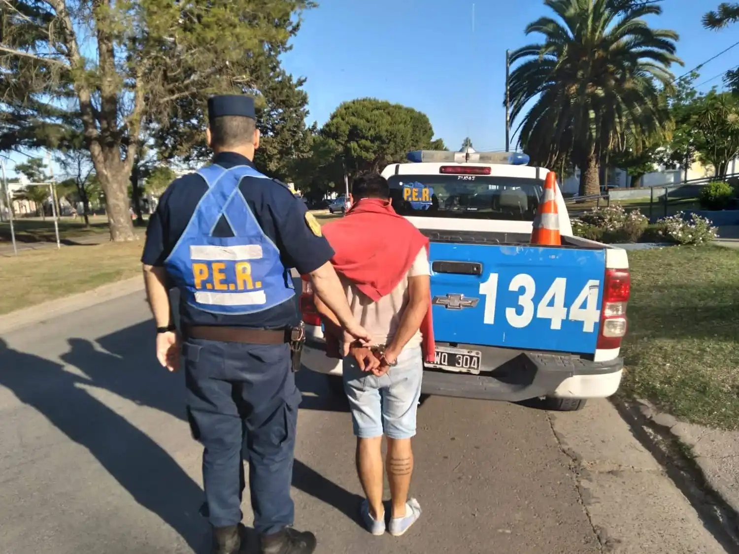 Incumplió la orden de restricción emitida por la Justicia y fue detenido