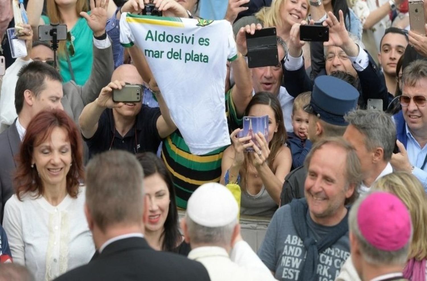 "Francisco, vine a agradecerte el Ascenso"