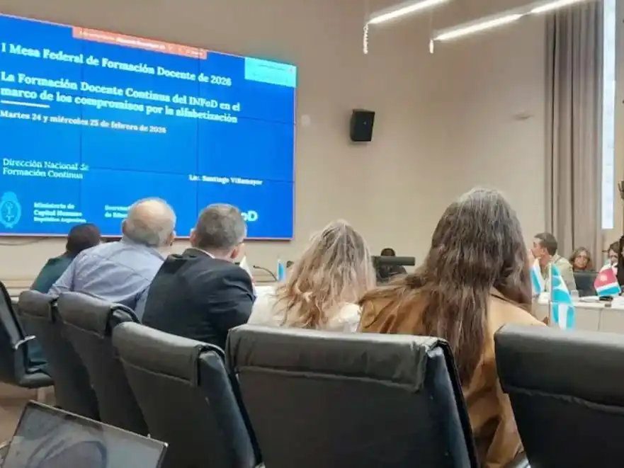 Entre Ríos participó de la I Mesa Federal de Formación Docente que se realizó en el Palacio Pizzurno