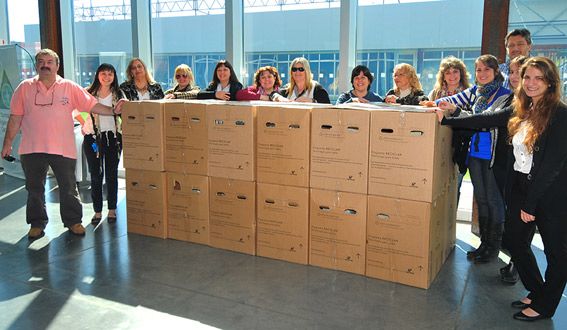 Tenaris donó computadoras a entidades educativas de Campana y Zárate