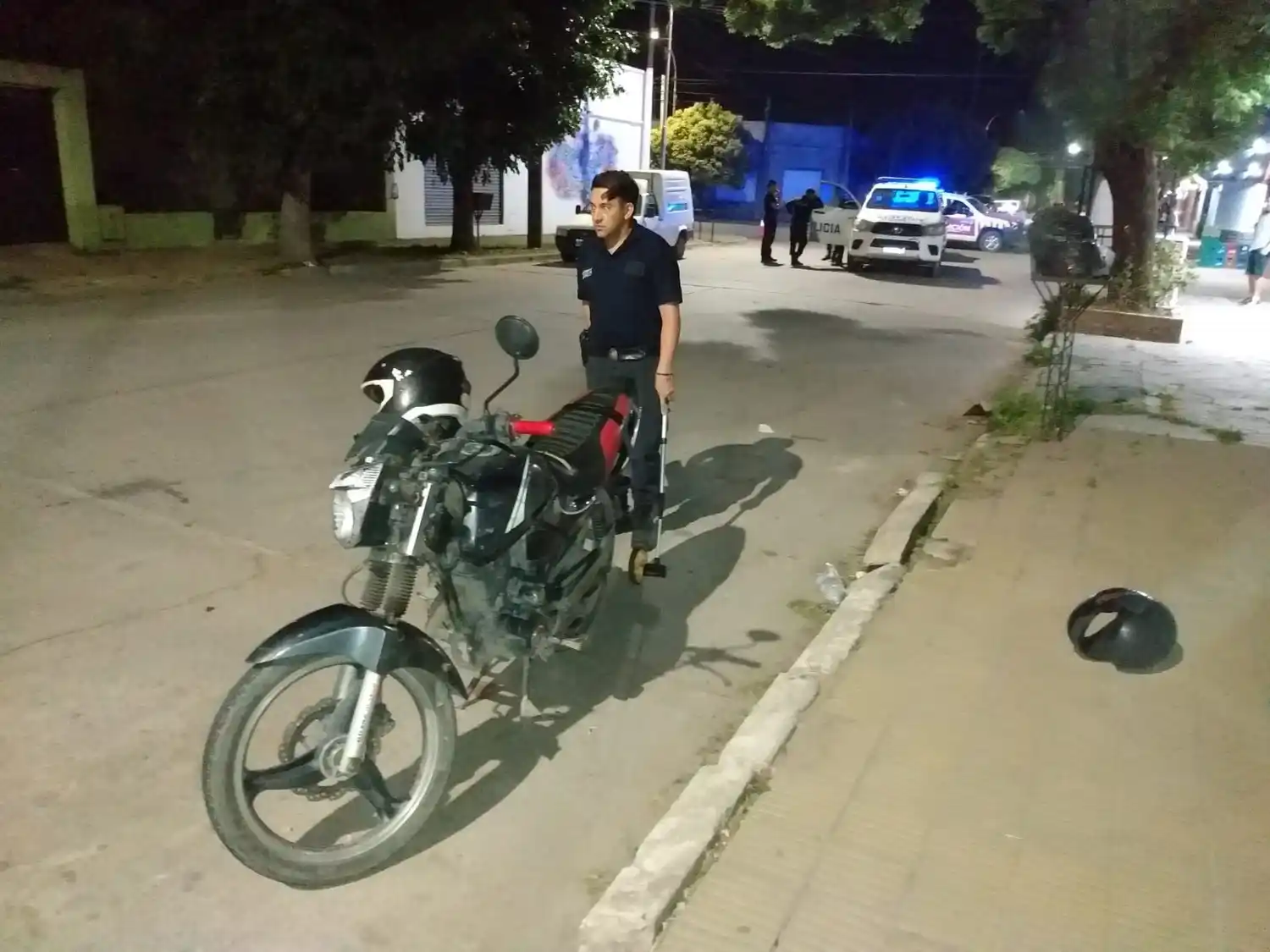 Anoche, alrededor de las 21 se produjo el siniestro vial
