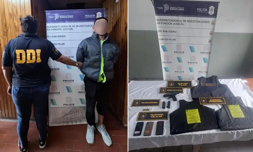 Detuvieron a sospechoso de haber robado una escopeta de un patrullero