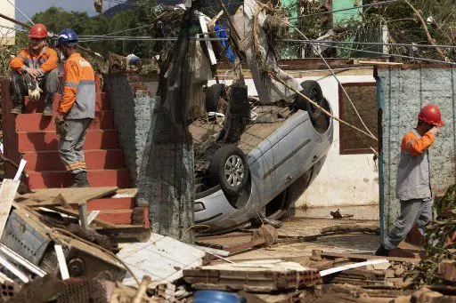 Ciclón extratropical en Brasil cobra 41 víctimas, mientras activan búsqueda de 46 desaparecidos
