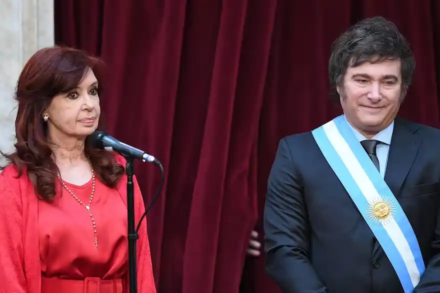 Nuevo cruce entre Cristina Kirchner y Javier Milei