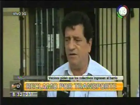Vecinos de Centenario piden que la Línea 8 ingrese al barrio