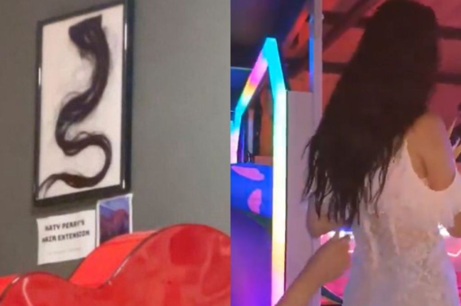 Insólito: le robaron las extensiones a Katy Perry mientras bailaba en una discoteca