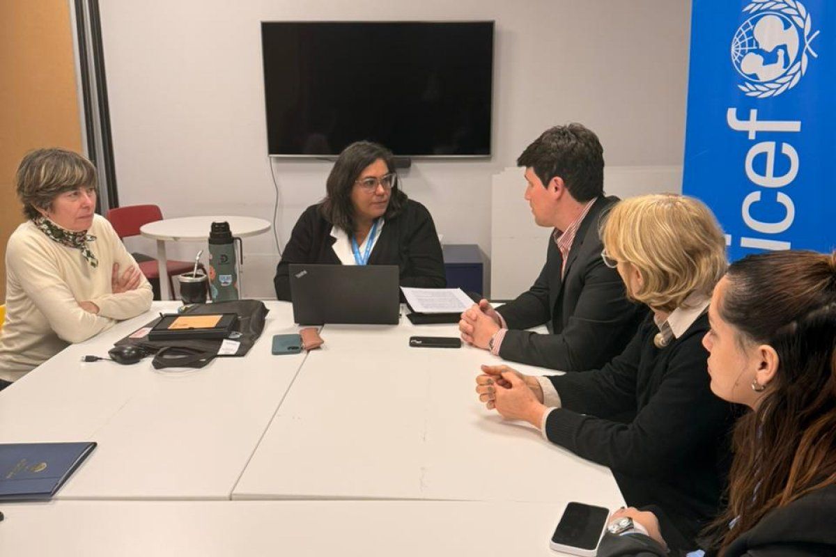 Representantes de Unicef se reunieron con autoridades municipales para coordinar acciones conjuntas en torno a la niñez