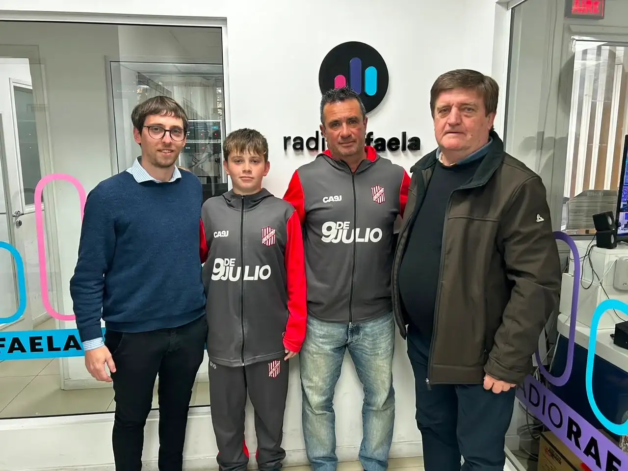 Jóvenes de la Liga Rafaelina vivieron una experiencia educativa y deportiva junto a Alcides Calvo: "Hermosa experiencia: - 1