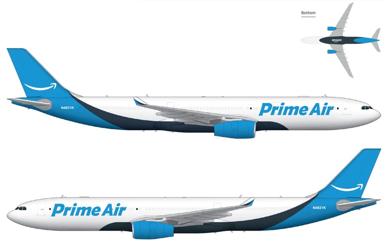 Boom del e-commerce: Amazon Air incorporará diez A330-300P2F