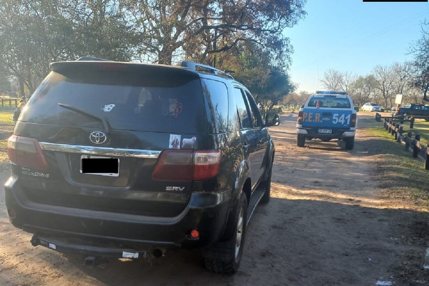 Un nene resultó con lesiones leves tras un accidente en el Parque Unzué