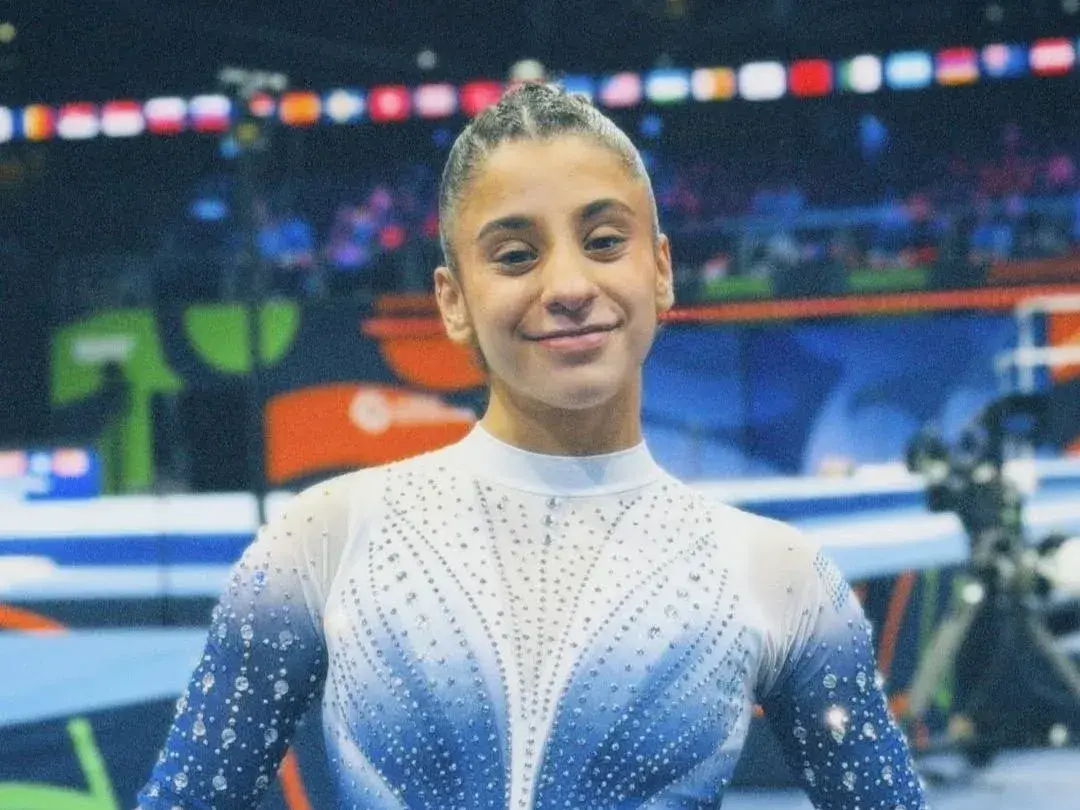 Emi Acosta terminó 38° en el all around . Foto: IG emi.acosta00