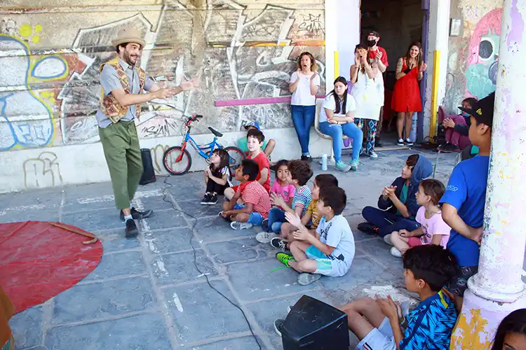 Barrio Cultura: actividades recreativas en el cierre