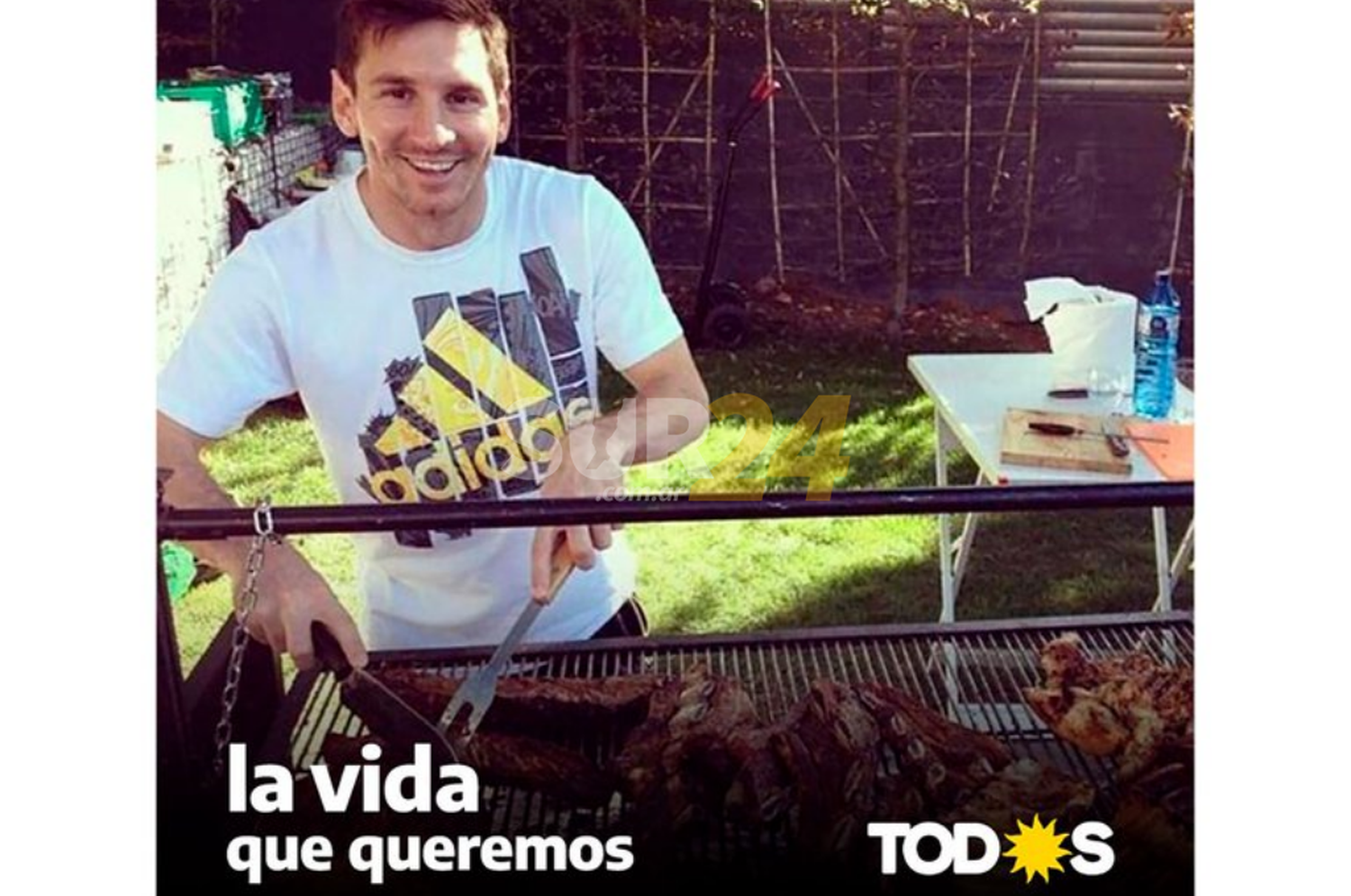 Polémica por campaña del Frente de Todos con imagen de Messi