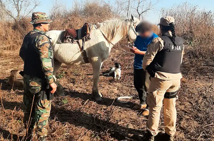 Prefectura detuvo a tres hombres que iniciaron un incendio en el Delta del Paraná