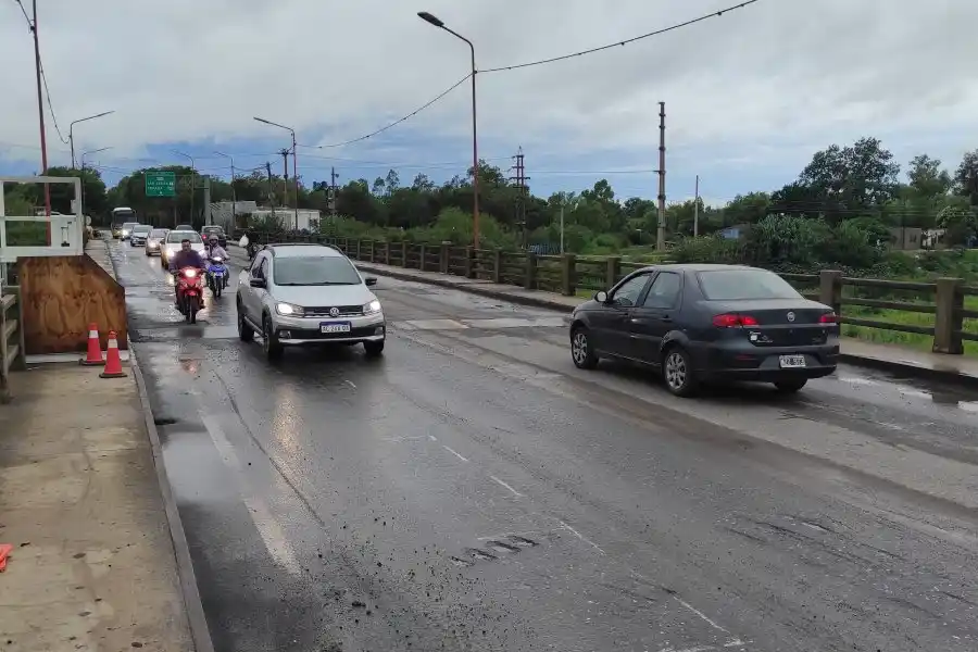 Vialidad Nacional habilitó la circulación normal por el Puente Carretero