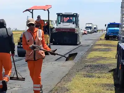 Vialidad Nacional ejecuta mejoras en la ruta 7, entre La Picasa y Rufino