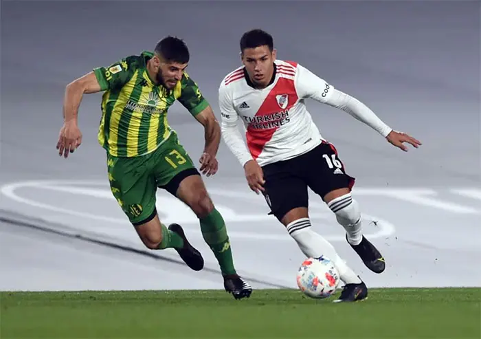 River afinó la puntería y le ganó a Aldosivi